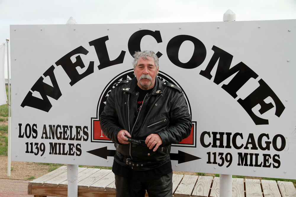 Náročných 300 mil na Route 66, ale cool!