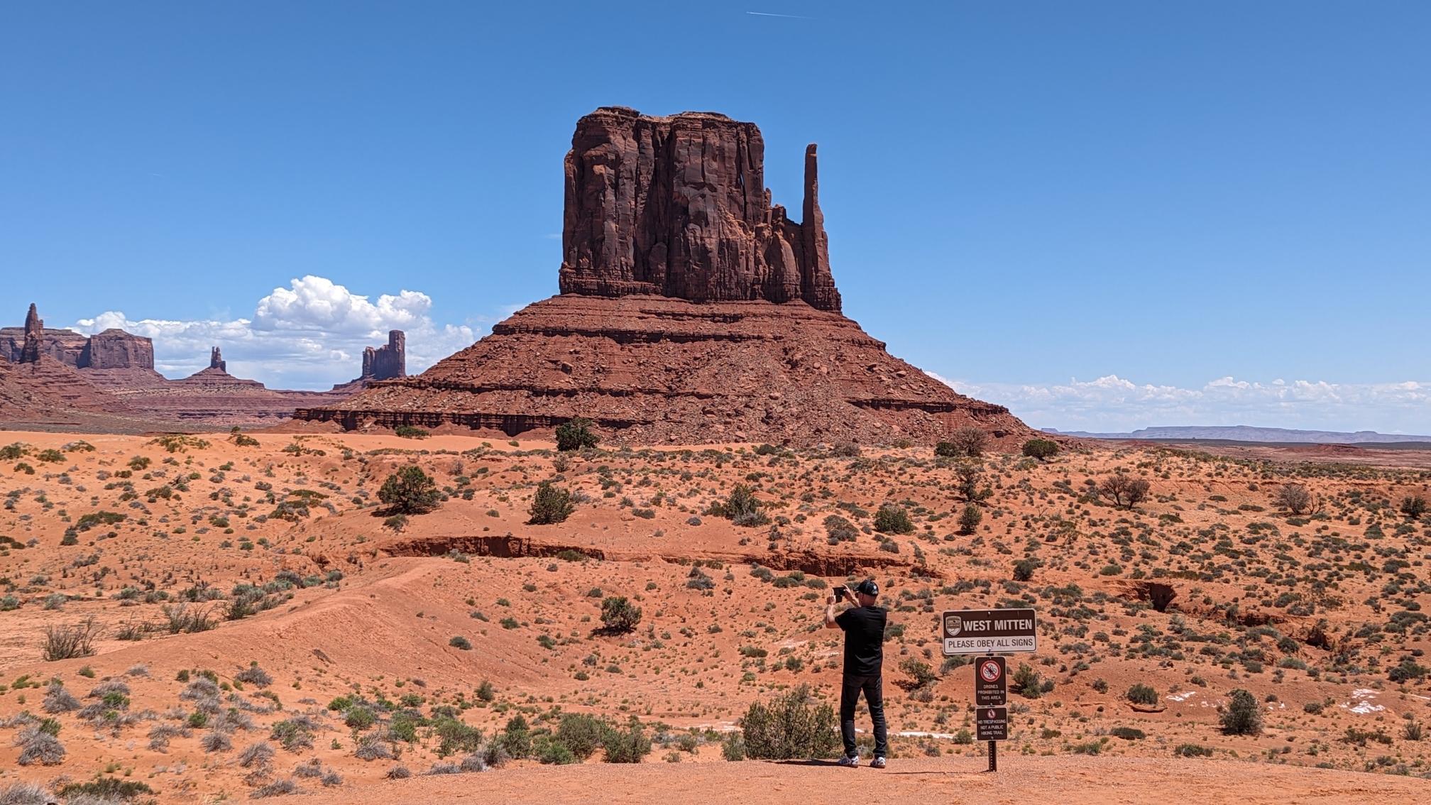 Téměř sami v Monument Valley