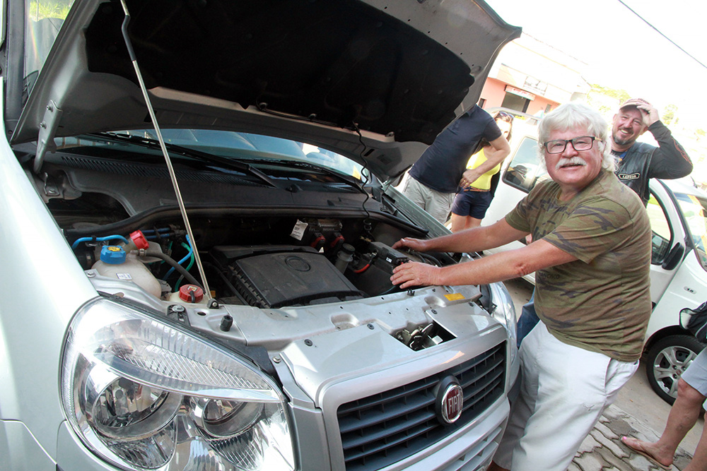 Jízda v džungli a Fanda mechanik