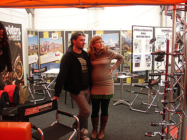 Česká asociace Route 66 na výstavě Motocykl 2012